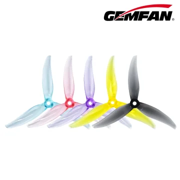 Gemfan 5129.2 MinJae Lemon Yellow Propeller